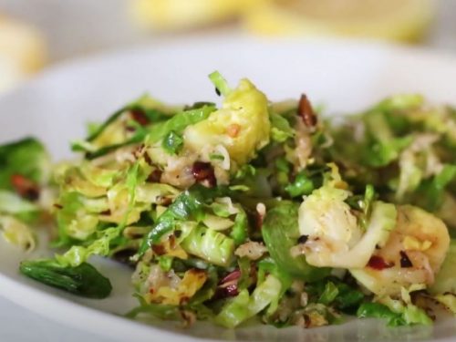 Cacio e Pepe Brussels Sprouts Recipe