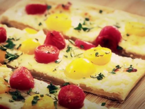 Cherry Tomato Tart Recipe