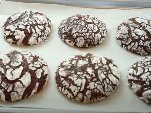 Chocolate Crackle Cookies Recipe