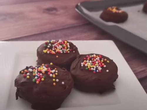 Chocolate Peanut Butter No Bake Cookies Recipe