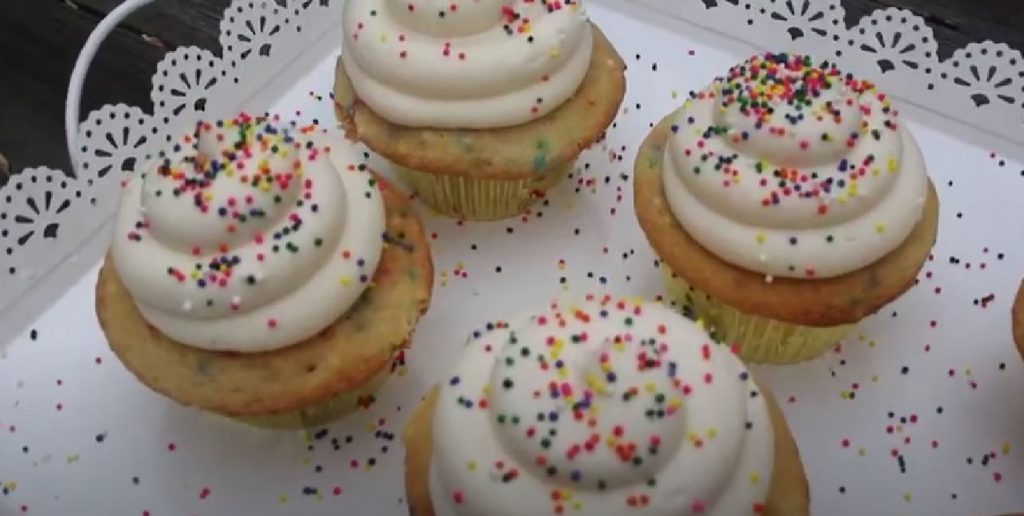 Funfetti Angel Food Cupcakes Recipe