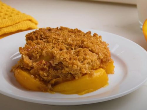 Peach Pecan Crisp Recipe