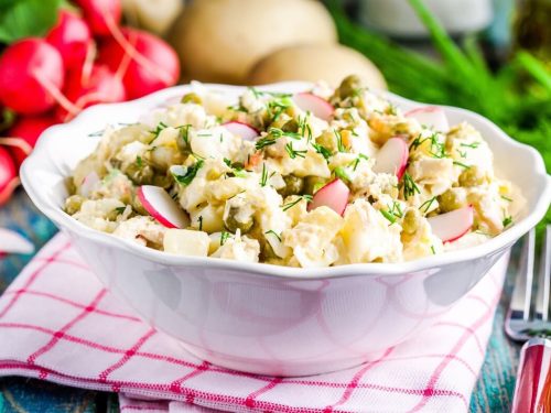 Potato Salad with Radishes Recipe