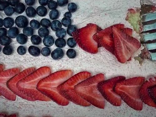 Red, White and Blue Poke Cake Recipe