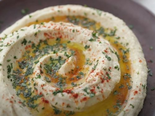 Roasted Garlic Hummus Recipe