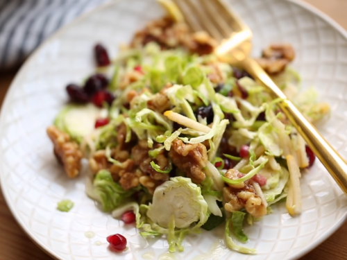 shredded-brussels-sprout-salad-with-romano-cheese-toasted-walnuts-and-lemon-vinaigrette-recipe