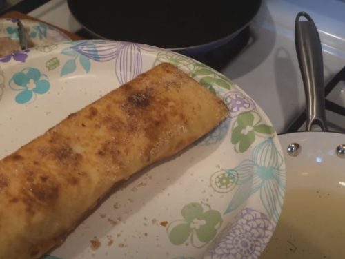 Sweet Banana Chimichangas Recipe