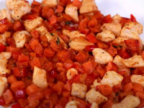 Sweet Potato Turkey Hash Recipe