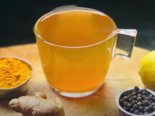 Turmeric and Lemon Tea Recipe