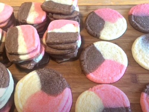 1 Dough Neapolitan Cookies Recipe