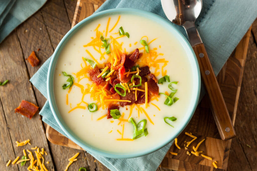 Potato Cheddar Soup Recipe