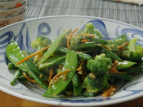 Vegetable-Stir-Fry-with-Ginger-Vinaigrette-Recipe