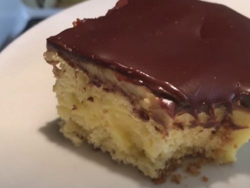 Boston Cream Poke Cake Recipe