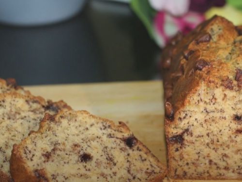 Chocolate Chip Banana Cake Recipe