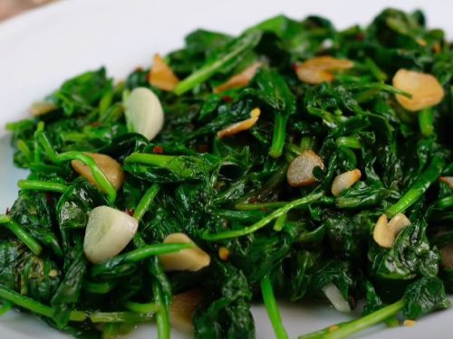 Easy Sauteed Spinach Recipe