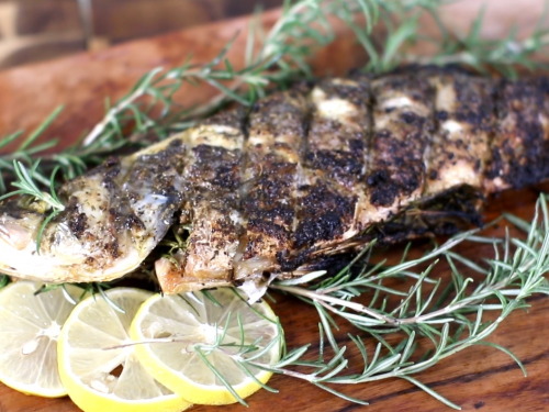 grilled-branzino-with-rosemary-vinaigrette-recipe