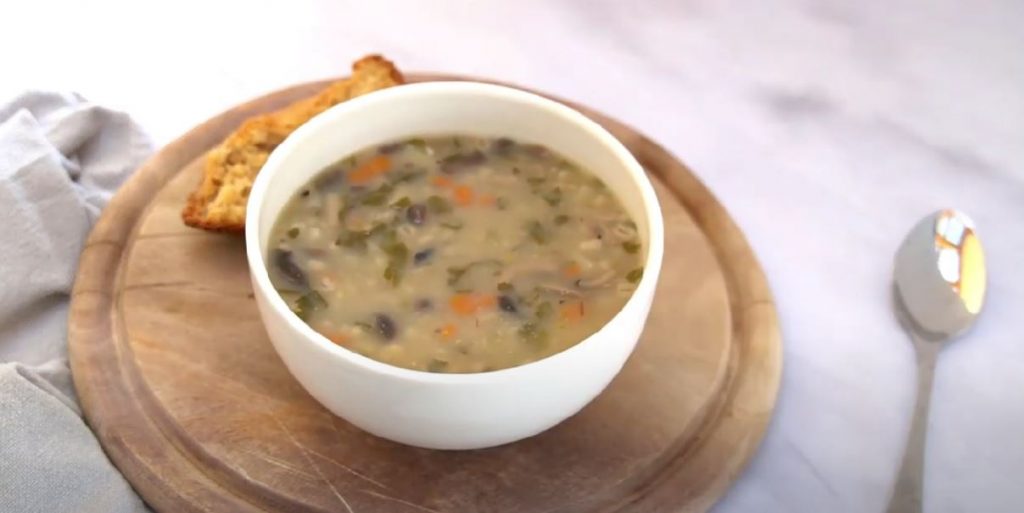 Vegan Mushroom Barley Soup Recipe