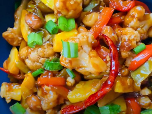 Kung Pao Cauliflower Bites Recipe