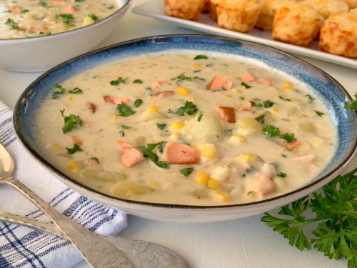 salmon-and-corn-chowder-with-lima-beans-recipe