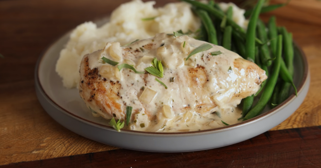 sauteed-chicken-breast-with-tarragon-cream-sauce-recipe