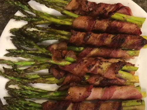 Sautéed Garlic Asparagus with Bacon Recipe