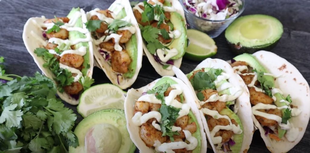 Spice-Rubbed Shrimp Tacos Recipe