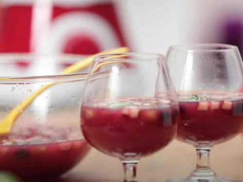 Virgin Pomegranate-Citrus Sangria Recipe