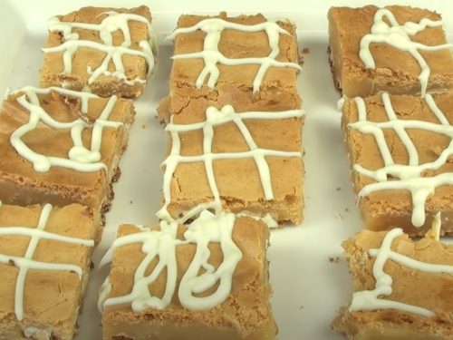 White Chocolate Brownies With Frosting Recipe