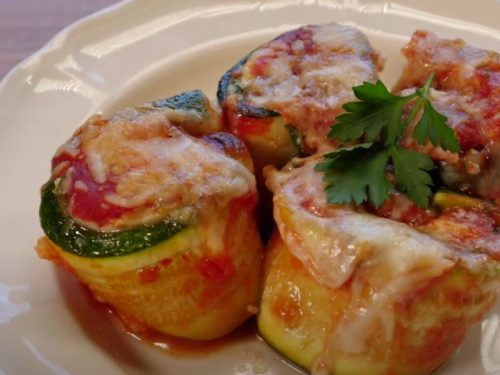 Zucchini Lasagna Roll-Ups Recipe