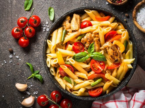 Healthy Chicken Pasta Salad Recipe