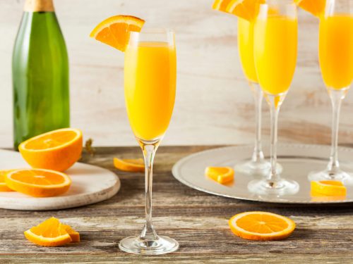 orange grand mimosa cocktail