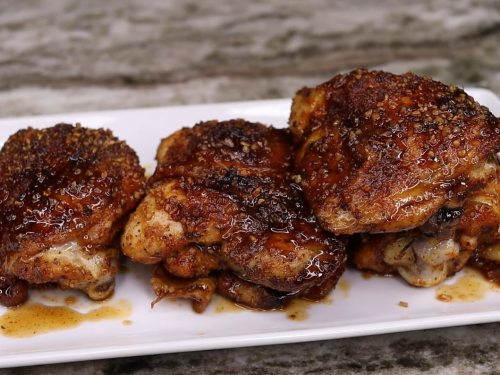 spicy-chicken-thighs-with-honey-glaze-recipe