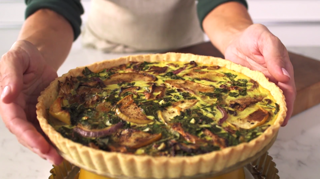 vegetable-rose-herb-cheese-tart-recipe