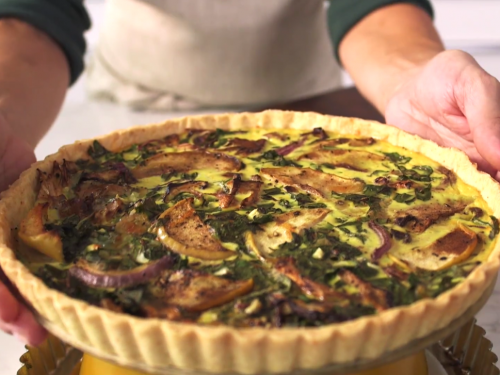 vegetable-rose-herb-cheese-tart-recipe