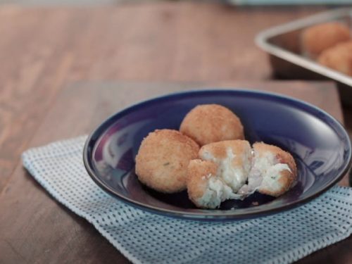 Bacon Broccoli Cheese Arancini Recipe