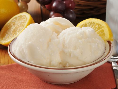 Lemon Sherbet Recipe, how to make lemon sherbet ice cream