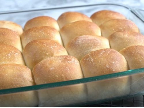 Rhodes Rolls Recipe (Copycat), soft and fluffy Rhodes-inspired dinner rolls made with yeast and gluten