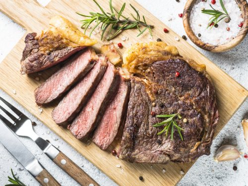 Ribeye Roast Recipe, juicy and tender boneless ribeye roast seasoned with salt and pepper