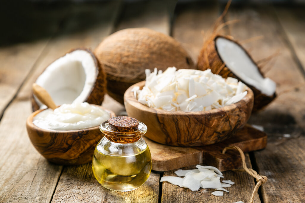 coconut oil substitute, coconut oil, coconut fruit,