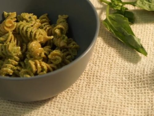 Arugula Pesto Pasta Recipe