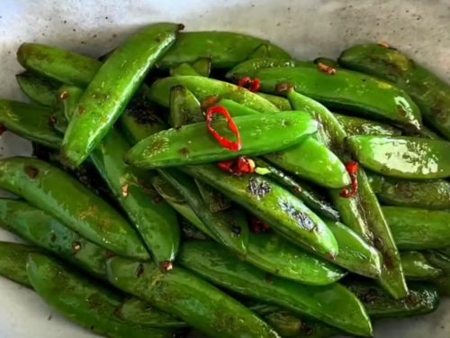 Buttery Sautéed Sugar Snap Peas Recipe