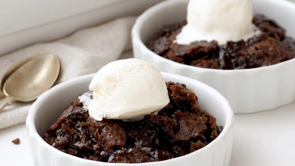 Chocolate Cobbler - Hot Fudge Cake Recipe