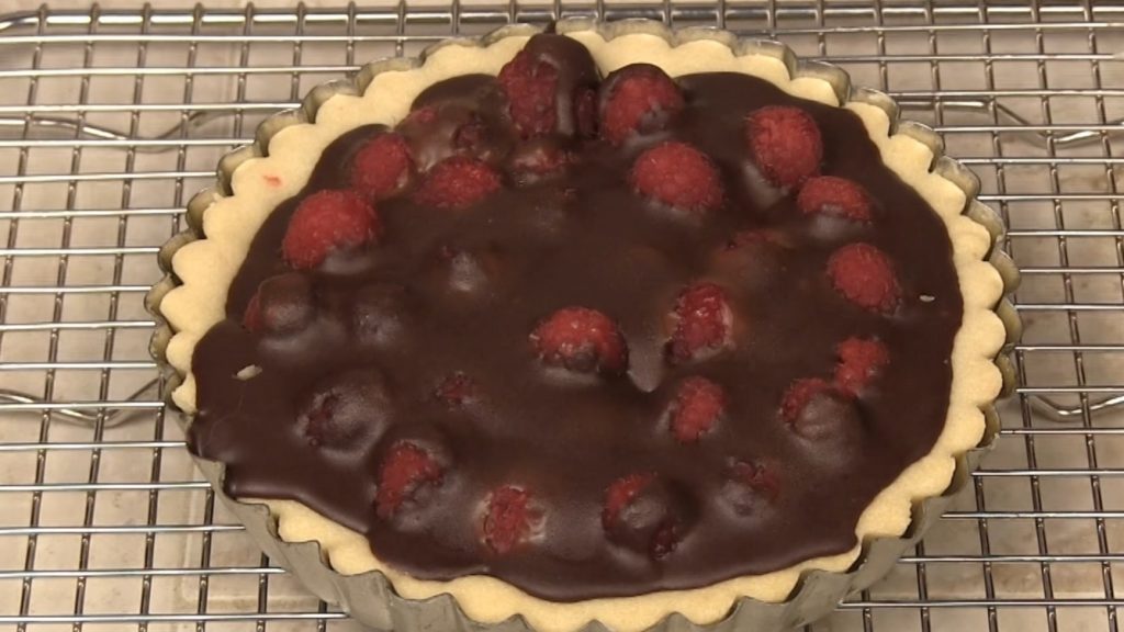 Chocolate Ganache Raspberry Tarts Recipe