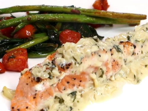 Creamy Dijon Salmon Recipe