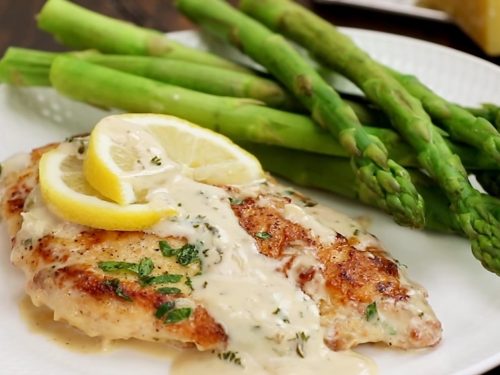 Creamy Lemon Chicken Francese Recipe