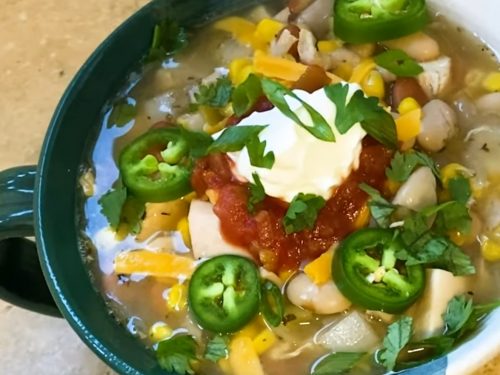 Crockpot White Chicken Chili Recipe