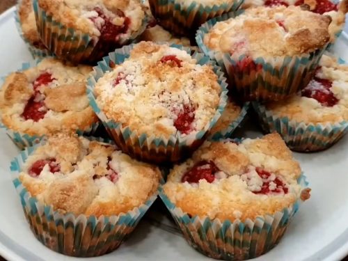 Lemon Raspberry Muffins Recipe