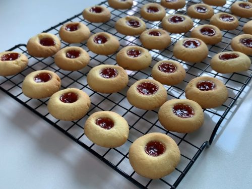 Raspberry Thumbprint Cookies Recipe