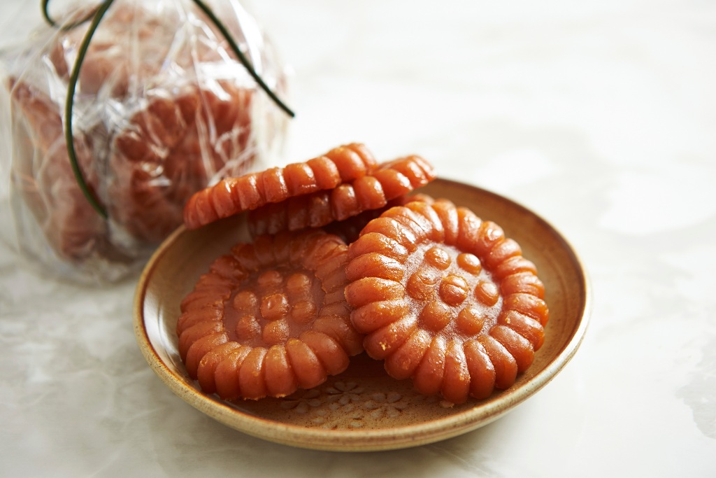 Yakgwa, one of the many popular Korean snacks available online.