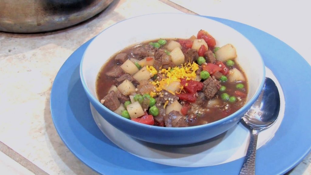 Beef, Potato and Quinoa Soup Recipe